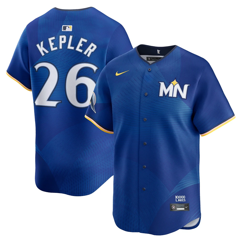 Maillot Nike Max Kepler Royal Minnesota Twins 2024 City Connect Limited pour homme