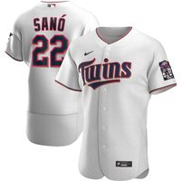 Men's Nike Miguel Sano White Minnesota Twins Home Authentic Player Jersey