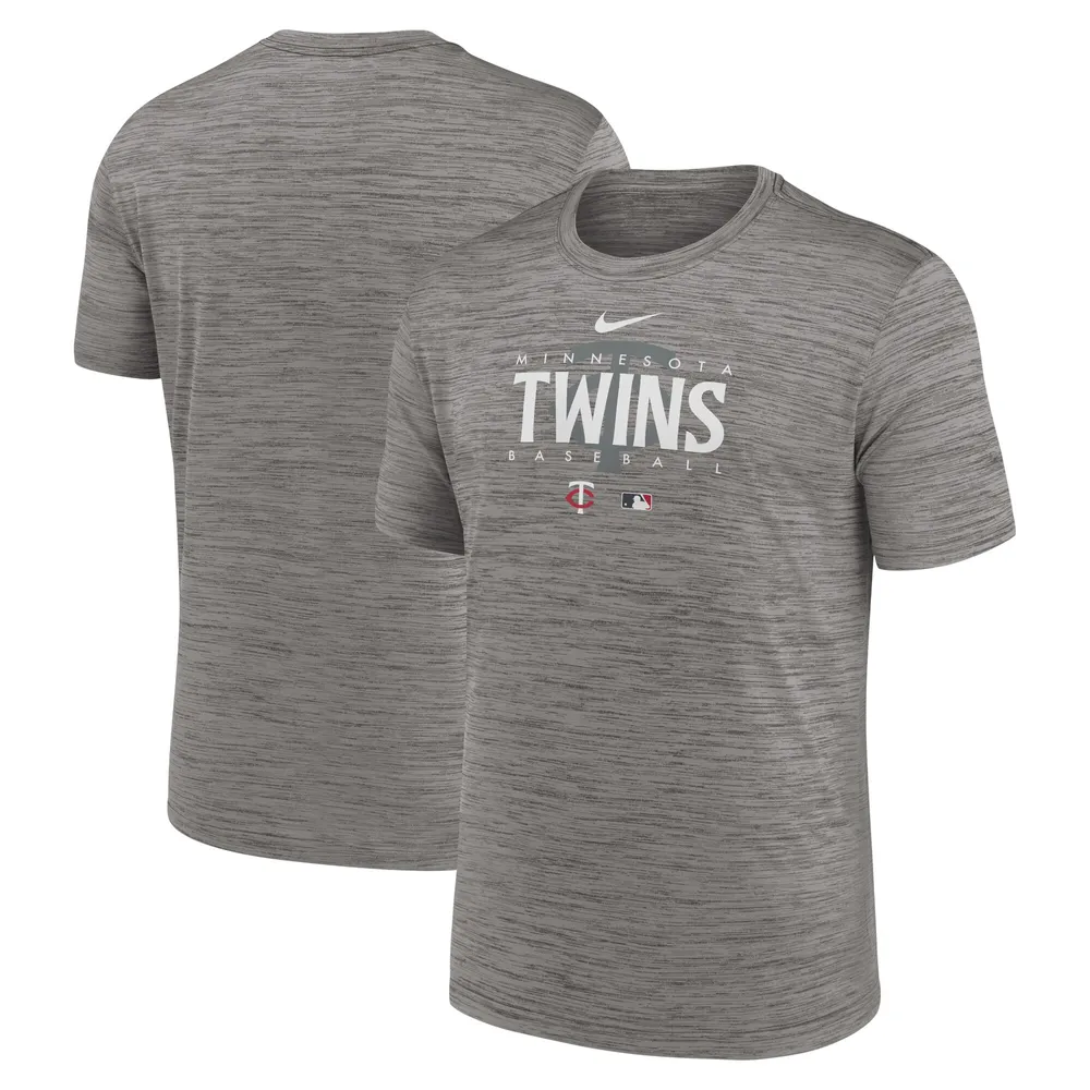 Lids Minnesota Twins Nike Authentic Collection Velocity Performance Practice  T-Shirt