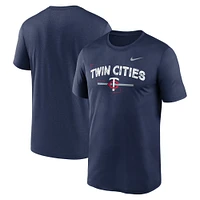 T-shirt Nike Minnesota Twins 2023 Local Legend pour homme - Bleu marine