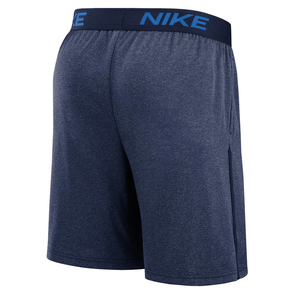 Men's Nike Navy Minnesota Twins 2024 City Connect Authentic Collection Practice Performance Shorts