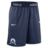 Men's Nike  Navy Minnesota Twins Authentic Collection City Connect Performance Knit Shorts