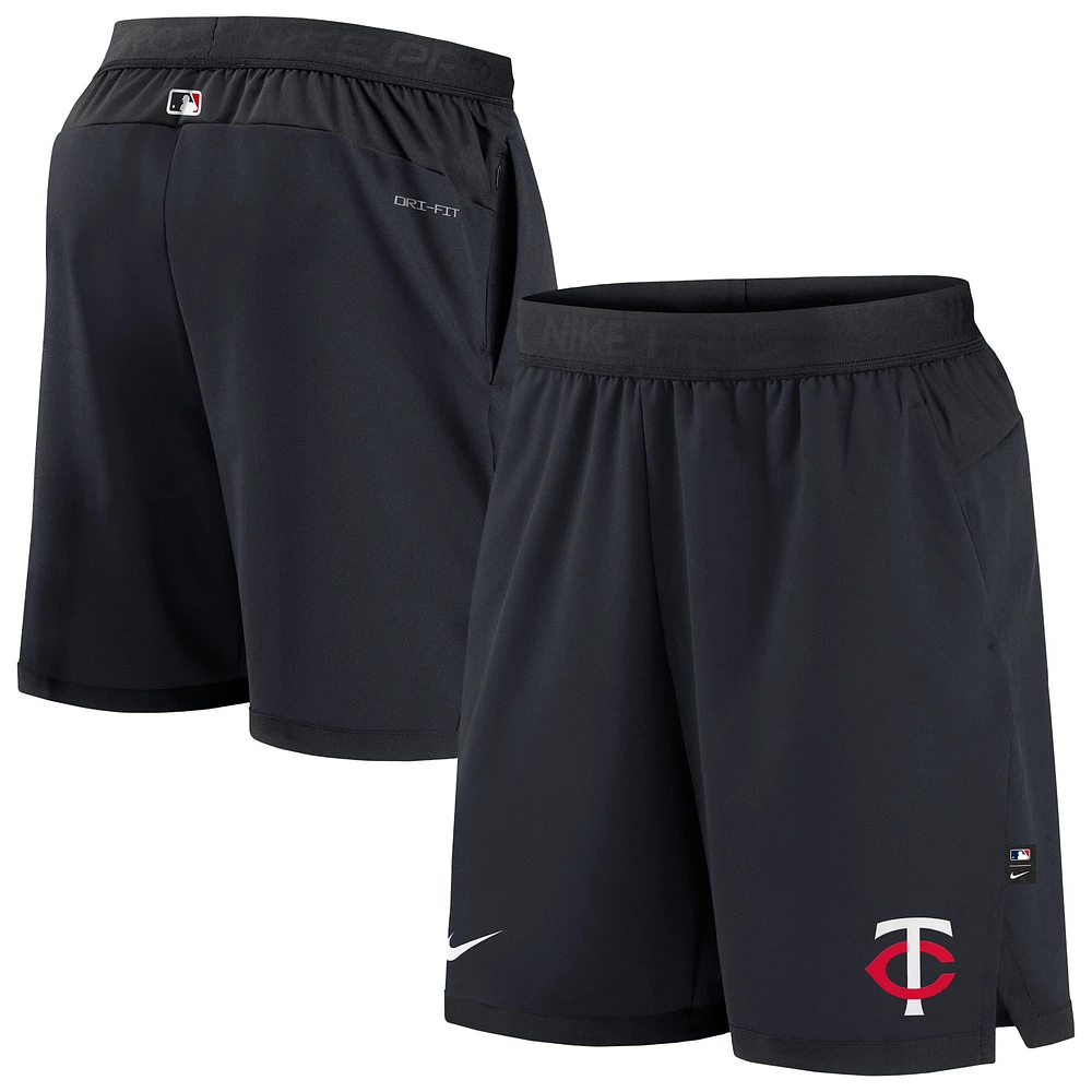 Short Nike Minnesota Twins Authentic Collection Flex Vent Performance pour homme - Bleu marine