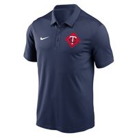 Men's Nike Navy Minnesota Twins Diamond Icon Franchise Performance Polo