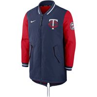 Men's Atlanta Braves Nike Navy Dugout Performance Full-Zip Jacket