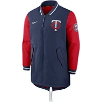 Men's Nike Navy Minnesota Twins Dugout Performance Full-Zip Jacket