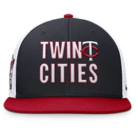 Men's Nike  Navy Minnesota Twins Pro Trucker Snapback Hat