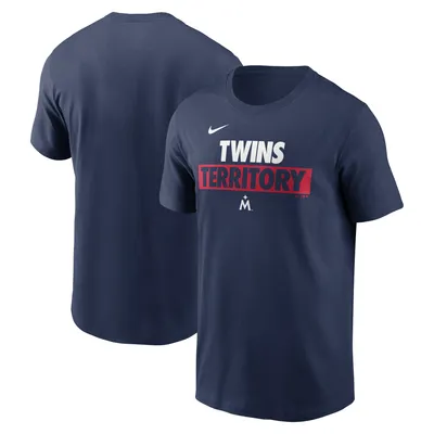 T-shirt Nike Minnesota Twins Rally Rule pour homme - Bleu marine