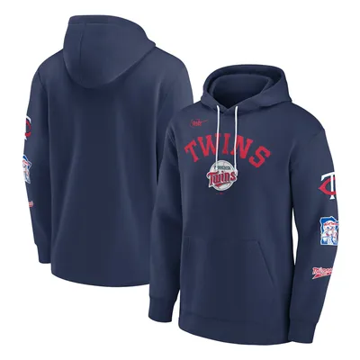 Nike New England Patriots Rewind Club Nfl Pullover Crew in Blue for Men