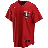 Men's Nike Red Minnesota Twins Alternate Replica Team - Jersey