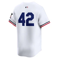 Maillot Nike blanc Minnesota Twins 2024 Jackie Robinson Day Home Limited pour homme