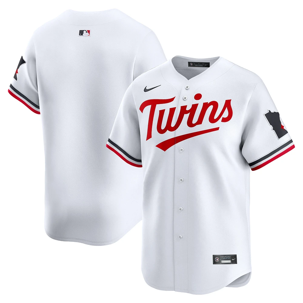 Maillot Nike blanc Minnesota Twins Home Limited pour homme