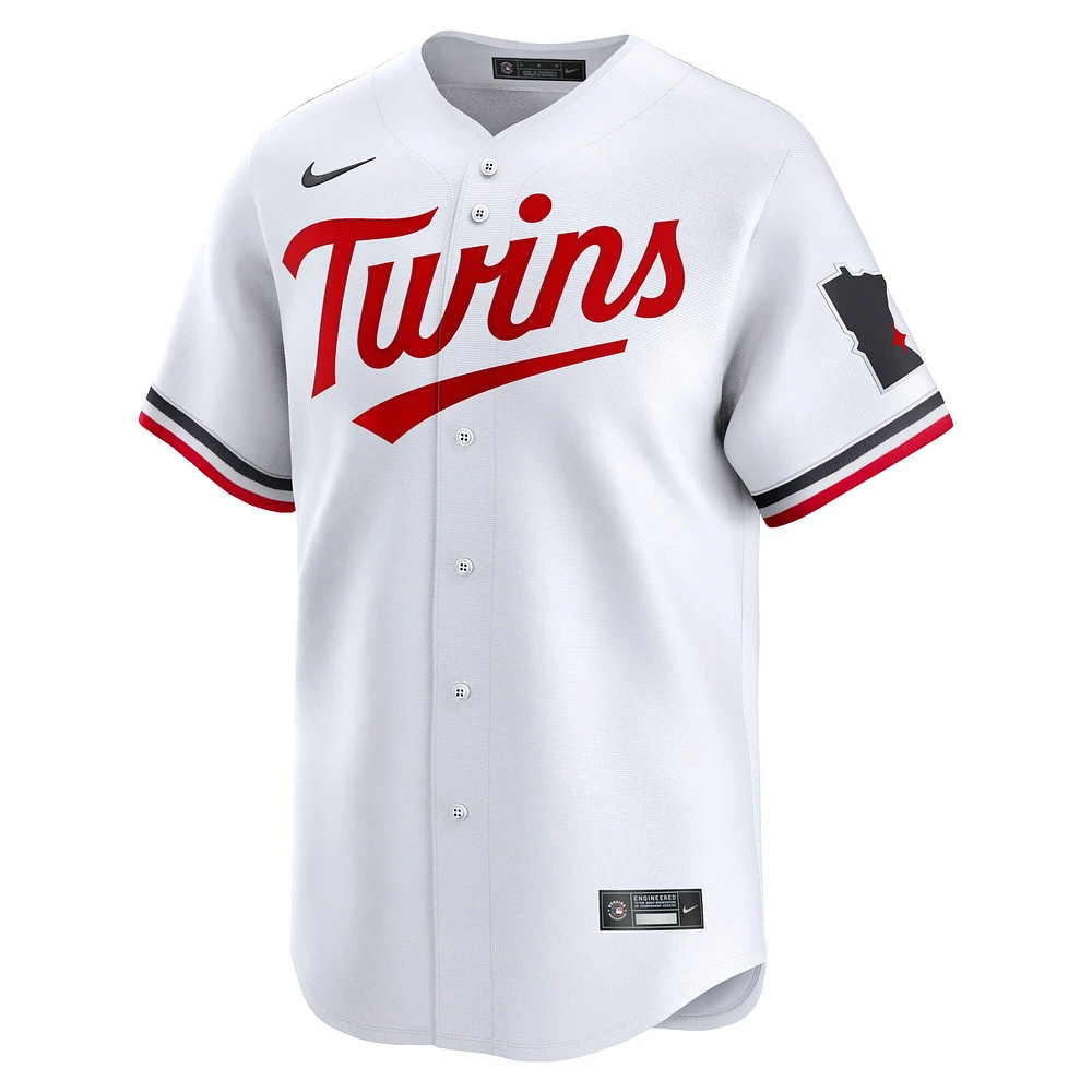 Men's Nike White Minnesota Twins Home Limited Jersey