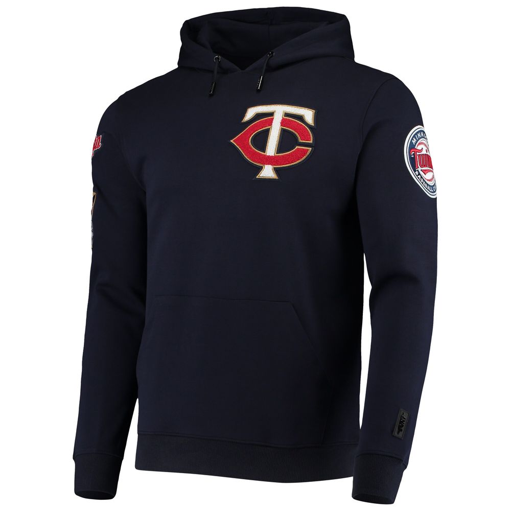 Men's Pro Standard Navy Minnesota Twins Team Logo Pullover Hoodie