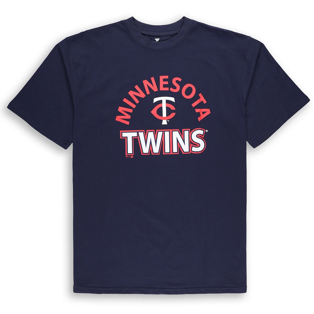 Men's Profile Minnesota Twins Big & Tall T-Shirt Shorts Combo Set