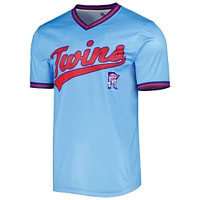 Maillot Homme Stitches Bleu Clair Minnesota Twins Cooperstown Collection Team