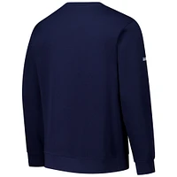 Men's Stitches Navy Minnesota Twins Lightweight Crew Sweatshirt