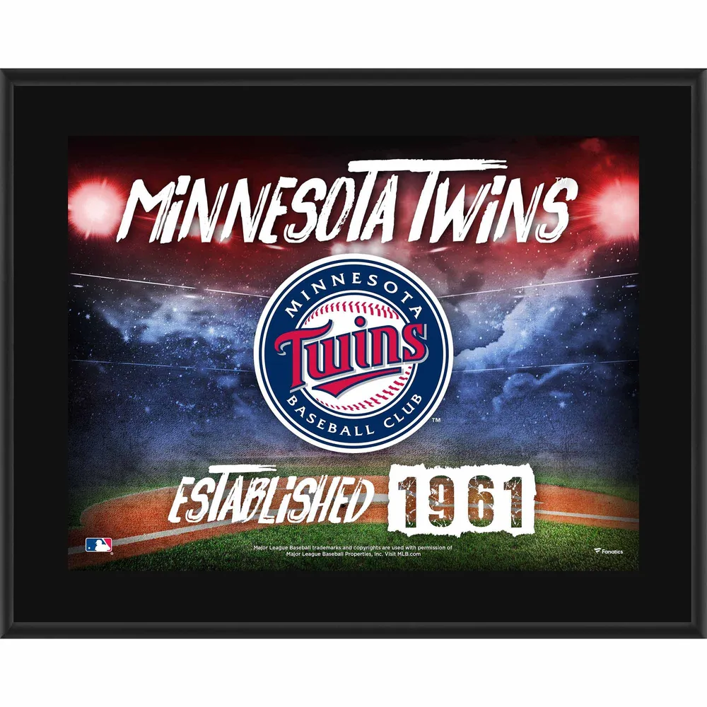 Gary Sanchez Minnesota Twins Fanatics Authentic Framed 10.5 x 13  Sublimated Player Plaque