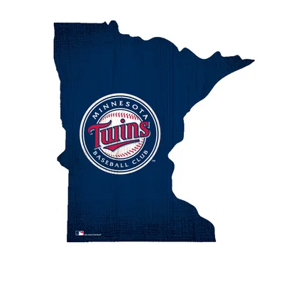 Minnesota Twins 12" Logo State Sign