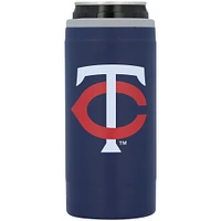 Minnesota Twins 12oz. Flipside Powdercoat Slim Can Cooler