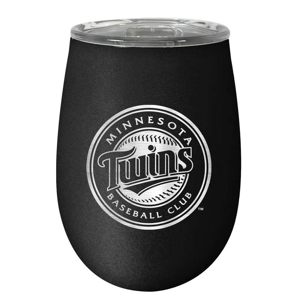 New York Yankees 12oz. Personalized Stealth Wine Travel Tumbler - Black