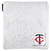 Minnesota Twins 16'' x 16'' Frosty Sherpa Pillow