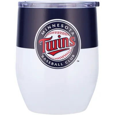 Minnesota Twins 16oz. Colorblock Stainless Steel Curved Tumbler