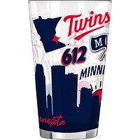 Twins du Minnesota 16 oz. Verre à pinte indigène