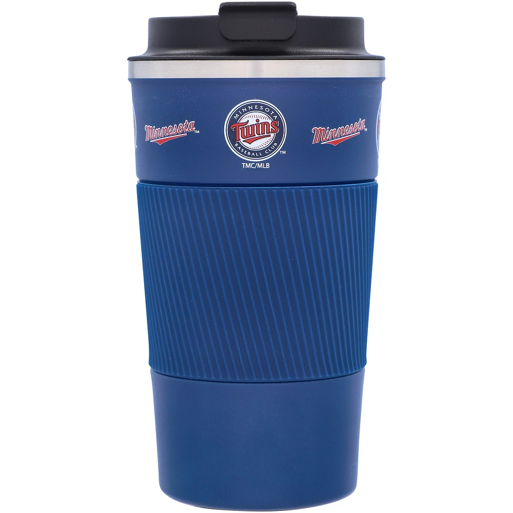 CLL TWINS NONE 18OZ GOBELET À CAFÉ EN ACIER INOXYDABLE AVEC POIGNÉE EN SILICONE CUPTUMTRV