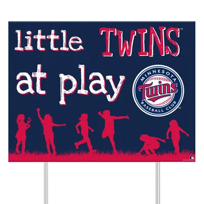 Minnesota Twins 24" x 18" Little Fans At Play Yard Sign