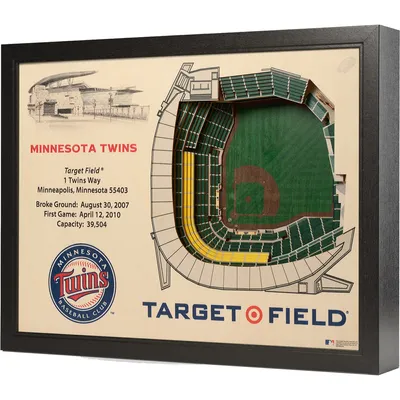 Minnesota Twins 25.5" x 19.5" Target Field Stadium Views Wall Art