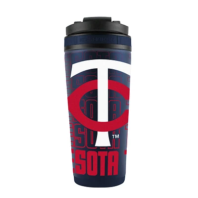 Minnesota Twins 26oz. 4D Stainless Steel Shaker Bottle