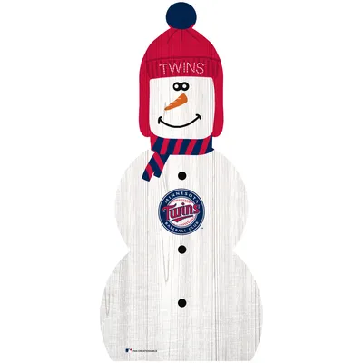 Minnesota Twins 31'' Snowman Leaner