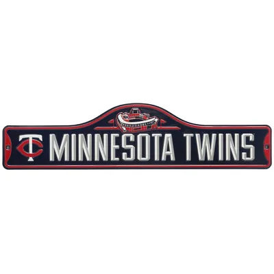 Minnesota Twins 5'' x 20'' Metal Street Sign