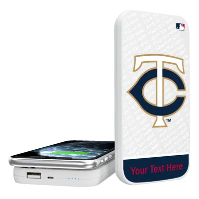 Minnesota Twins 5000mAh Solid Design Wireless Magnetic Power Bank