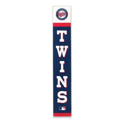 Minnesota Twins 6.75'' x 40.5'' Vertical Wood Sign