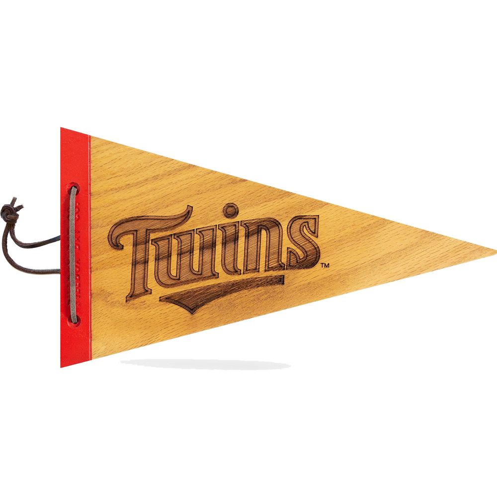 Minnesota Twins 7" x 12" Wood Pennant