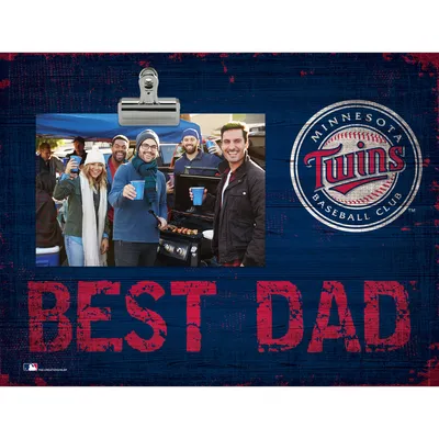 Minnesota Twins 8'' x 10.5'' Best Dad Clip Frame