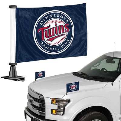 Ensemble de drapeaux de l'ambassadeur automobile des Twins du Minnesota