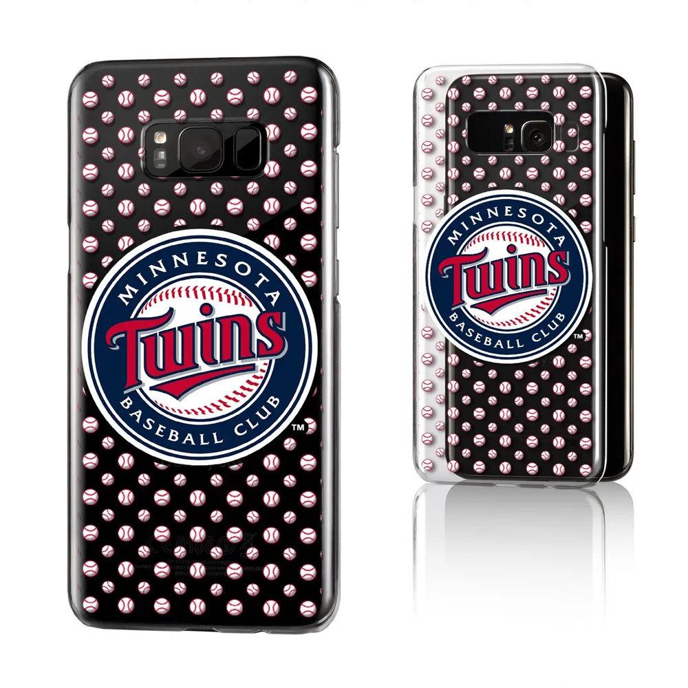 Keyscaper Minnesota Twins Circle Design Galaxy Clear Phone Case