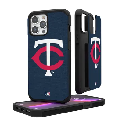 Minnesota Twins iPhone Solid Design Rugged Case