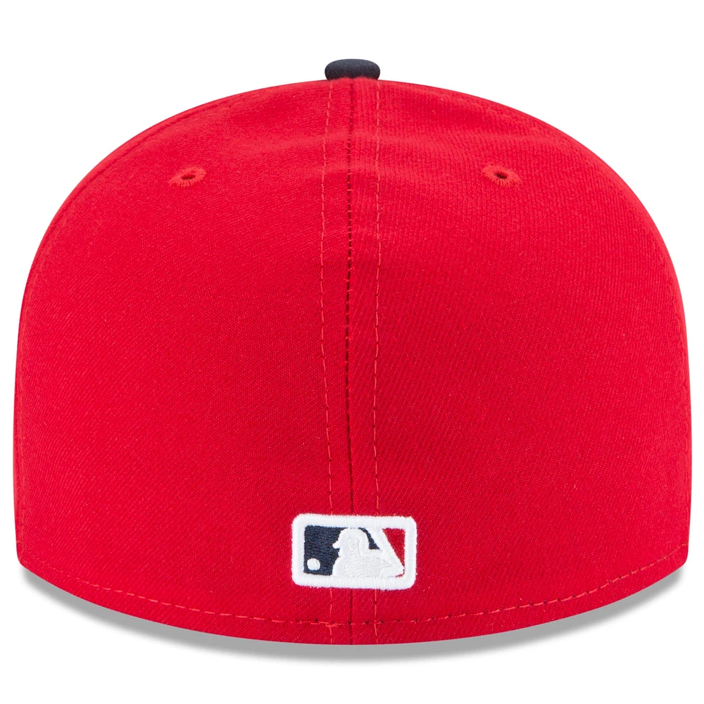 Minnesota Twins New Era Alternate 2 Authentic On Field 59FIFTY - Bonnet ajusté Rouge / Marine