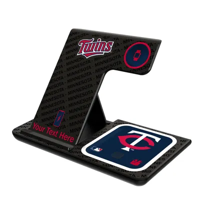 Minnesota Twins Personalized 3-in-1 Charging Station