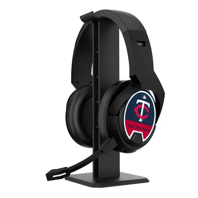 Minnesota Twins Personalized Bluetooth Gaming Headphones & Stand