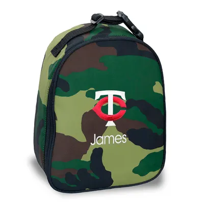 Minnesota Twins Personalized Camouflage Insulated Bag