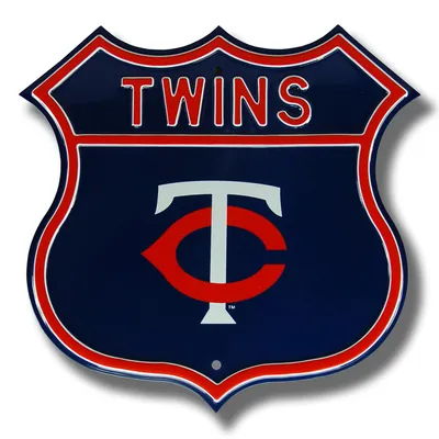 Minnesota Twins Steel Route Sign