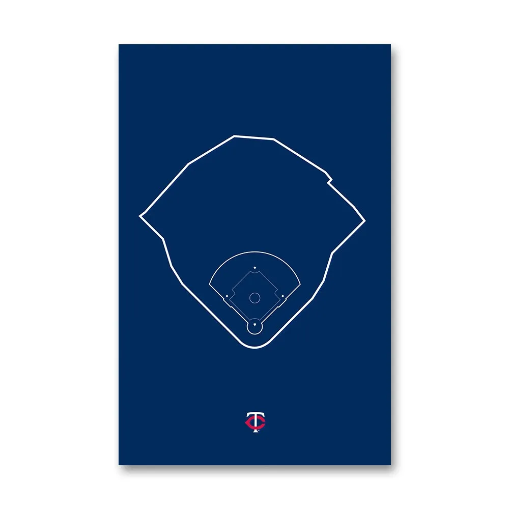 Minnesota Twins Target Field Outline Tee