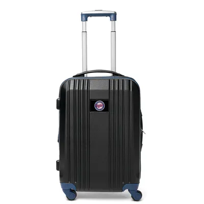 Minnesota Twins MOJO 21" Hardcase Two-Tone Spinner Carry-On - Navy