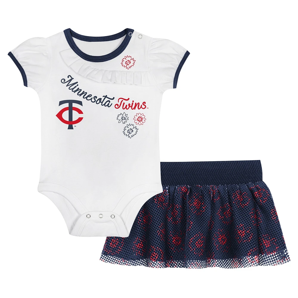 Newborn & Infant Minnesota Twins Sweet Bodysuit Skirt Set