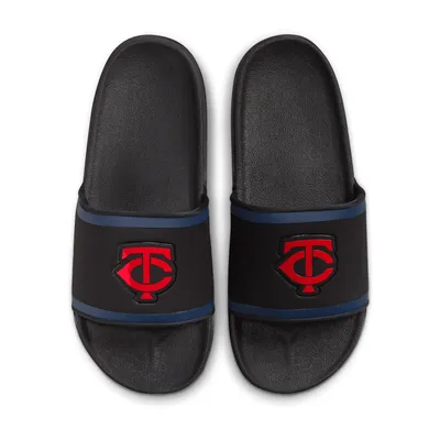 Minnesota Twins Nike Off-Court Wordmark Slide Sandals